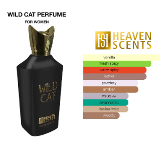 Wild Cat Perfume for Unisex EAU De Parfum Spray, 3.4 Ounce (100ml)
