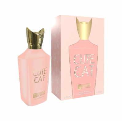 Cute Cat Perfume for Unisex EAU De Parfum Spray, 3.4 Ounce (100ml)
