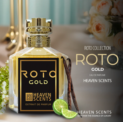 Roto Gold Perfume 100ml Extrait De Parfum, By Heaven Scents
