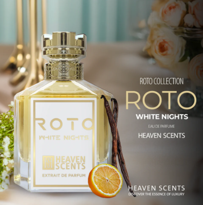 Roto White Nights Perfume 100ml Extrait De Parfum, By Heaven Scents
