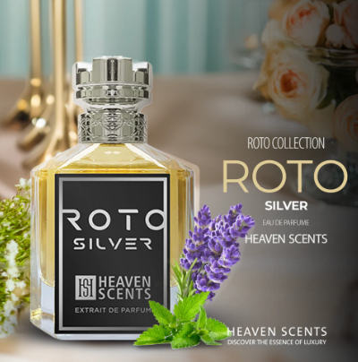 Roto Silver Perfume 100ml Extrait De Parfum, By Heaven Scents