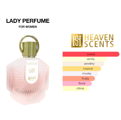 Pure Bliss Lady Perfume 100ml by Heaven Scents