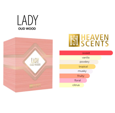 Lady Oud Wood Bakhoor – Oud Incense for Burners