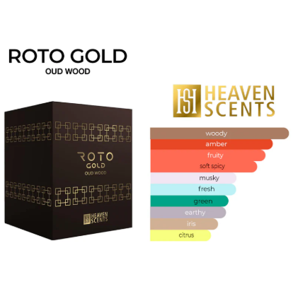 Roto Gold Oud Wood Bakhoor – Oud Incense for Burners