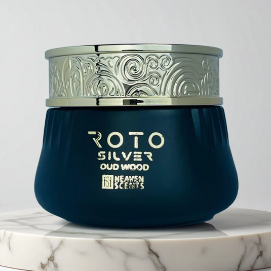Roto Silver Oud Wood Bakhoor – Oud Incense for Burners