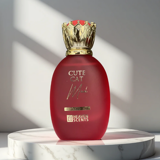 Cute Cat Musk Hair and Body Mist Spray for Unisex, 50ml