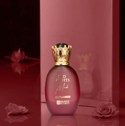 Red Nights Musk Hair and Body Mist Spray for Unisex, 50ml